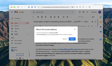 are emails sent from gmail blocked in china